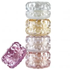 Trendy Living Roses 5 Macaron Candle Gift Set