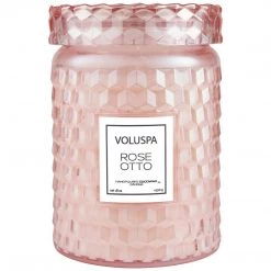 Trendy Living Rose Otto Large Jar Candle 18oz Voluspa