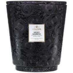 Trendy Living Velas XL Moso Bamboo 5 Wick Hearth Candle