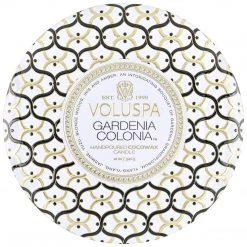 Trendy Living Gardenia Colonia 3 Wick Tin Candle