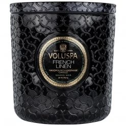 Trendy Living French Linen Luxe Candle 30oz Voluspa