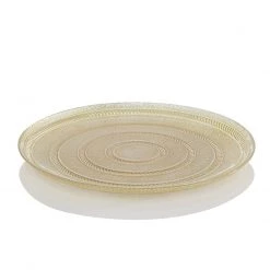 Trendy Living Piezas De Servir Nautical Charger Plate Gold