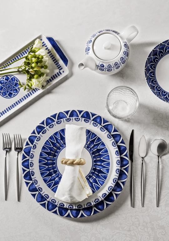 Trendy Living Azure Dessert Plate 2 Trendy Living Azure Dessert Plate