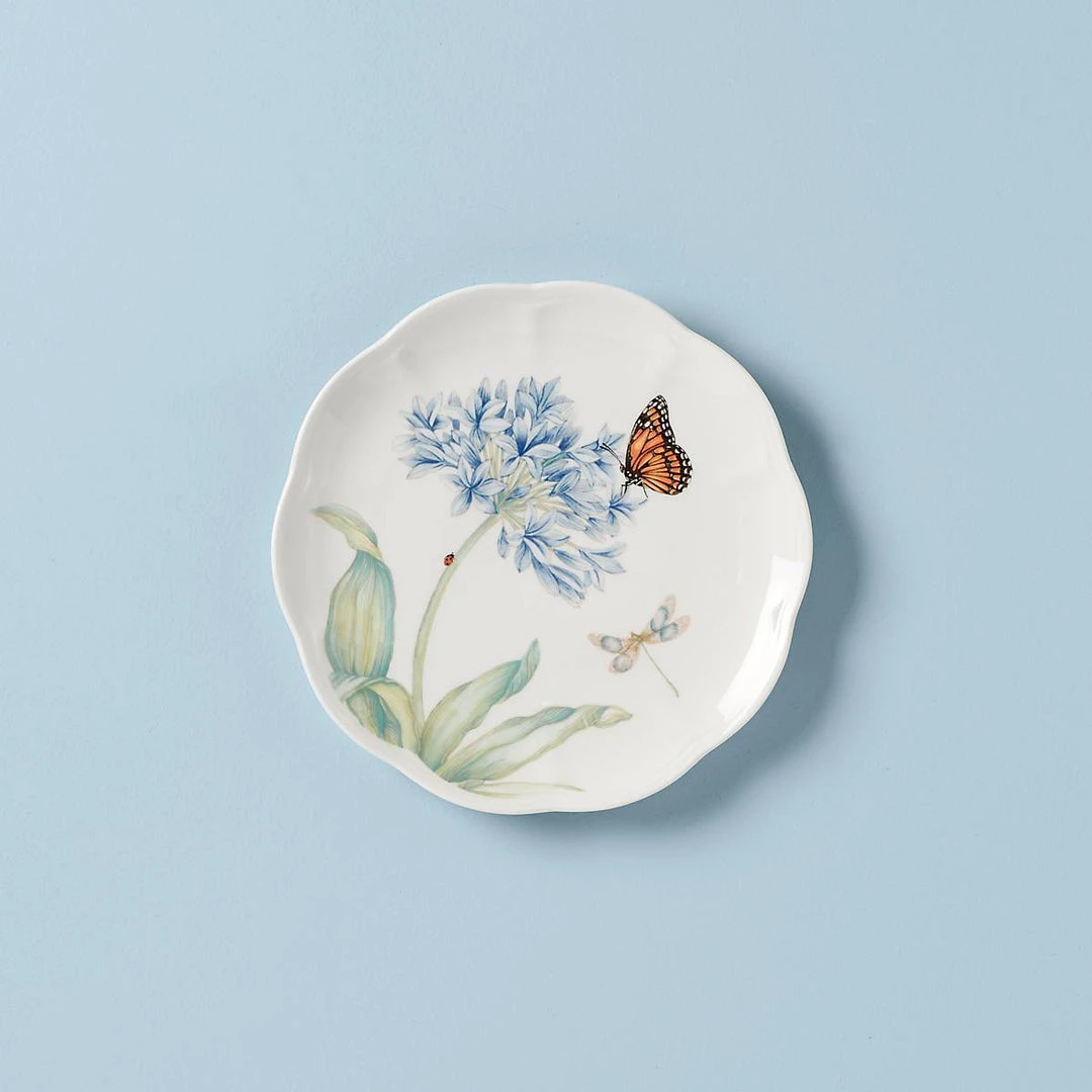 Trendy Living Butterfly Meadow Blue Accent Plate 2 Trendy Living Butterfly Meadow Blue Accent Plate