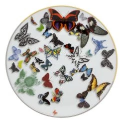 Trendy Living Butterfly Parade Dessert Plate Vista Alegre