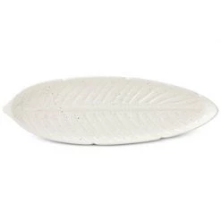 Trendy Living Cannon Botanical Leaf Platter Large Lenox