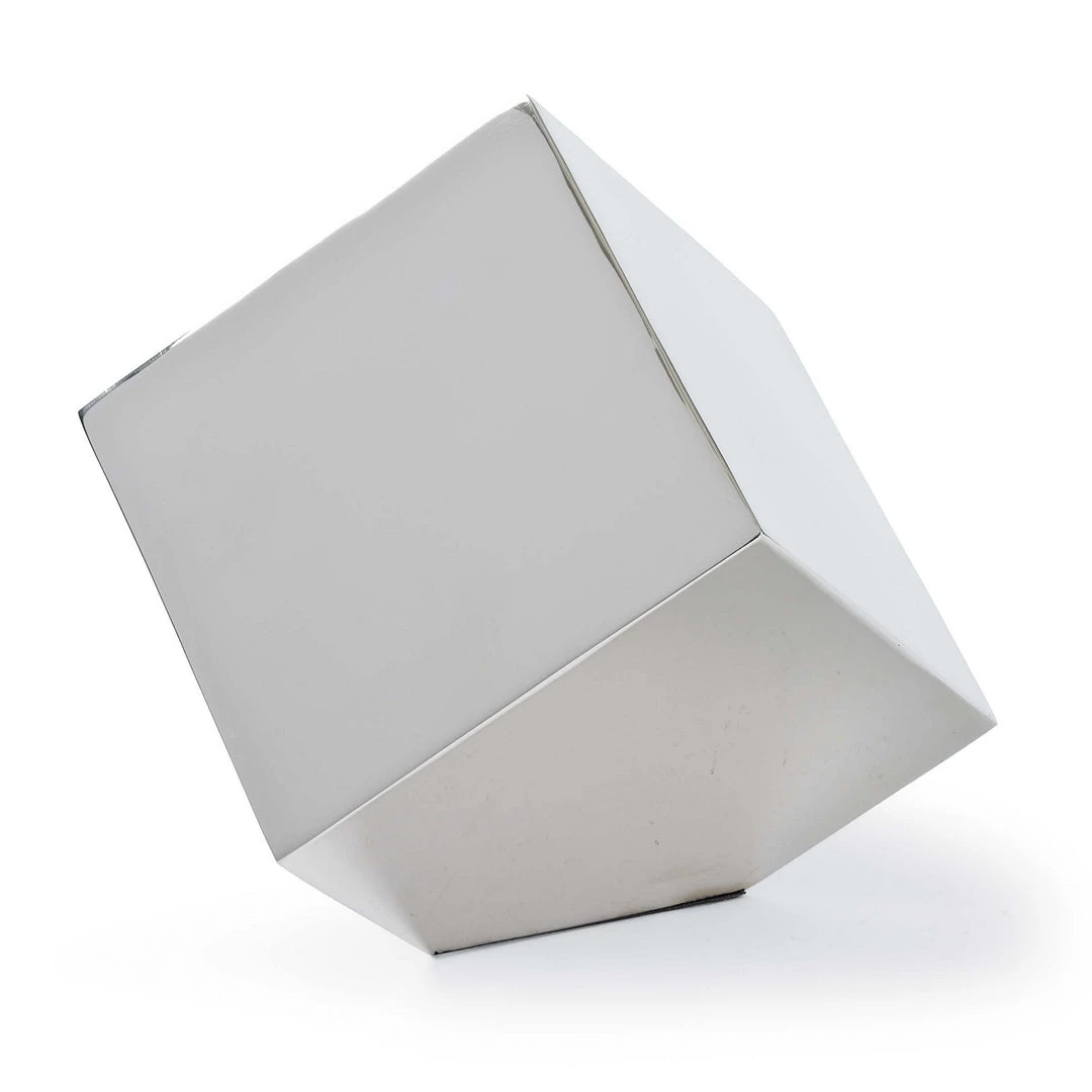 Trendy Living Closed Standing Cube Nickel 1 Trendy Living Closed Standing Cube Nickel