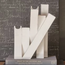 Trendy Living Floreros Collage Vase Matte White