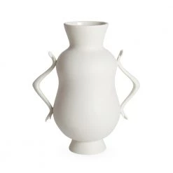 Trendyliving507 Eve Double Vase White Jonathan Adler