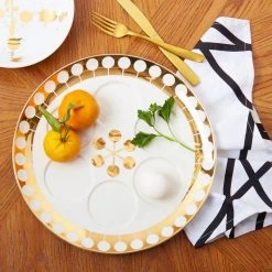 Trendy Living Futura Seder Plate