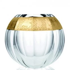 Trendy Living Globe Vase Cut OP Clear Moser
