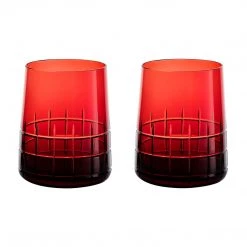 Trendy Living Graphik Vasos Rojos Set 2 Christofle