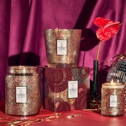 Trendy Living Gilt Pomander Hinoki 2 Wick Voluspa