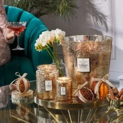 Trendy Living Gilt Pomander & Hinoki 5 Wick Candle Xl