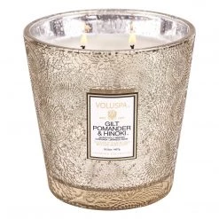 Trendy Living Gilt Pomander Hinoki 2 Wick Voluspa