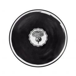 Trendy Living Herbariae Salad Plate Black