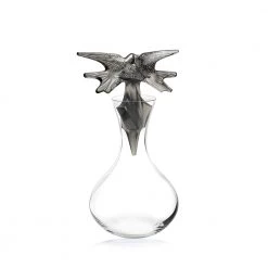 Trendy Living Lalique Hirondelles Swallows Decanter Grey 2016