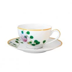 Trendy Living Jardin Indien Tea Cup And Saucer