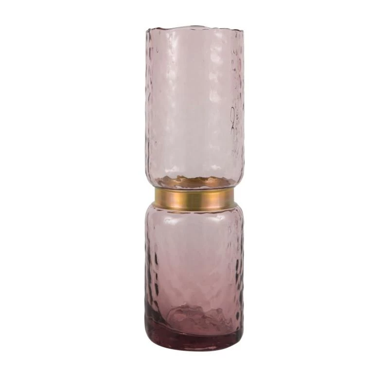 Trendy Living Lava Glass Vase Purple Floreros 1 Trendy Living Lava Glass Vase Purple Floreros