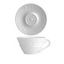 Trendy Living Louvre Tea Cup And Saucer