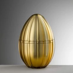 Trendy Living Mafalda Acrylic Cutlery Holder Gold