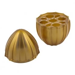 Trendy Living Mafalda Acrylic Cutlery Holder Gold