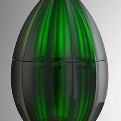 Trendy Living Mafalda Acrylic Cutlery Holder Green