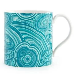 Trendy Living Malachite Mug Teal Mugs