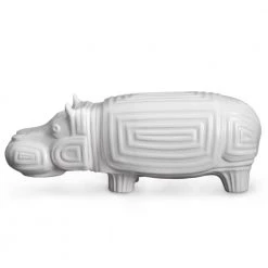 Trendy Living Menagerie Hippo White