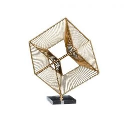 Trendy Living Metal Tabletop Decor Esculturas