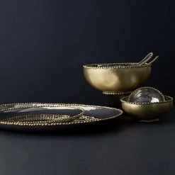 Trendy Living Molten Gold Medium Bowl