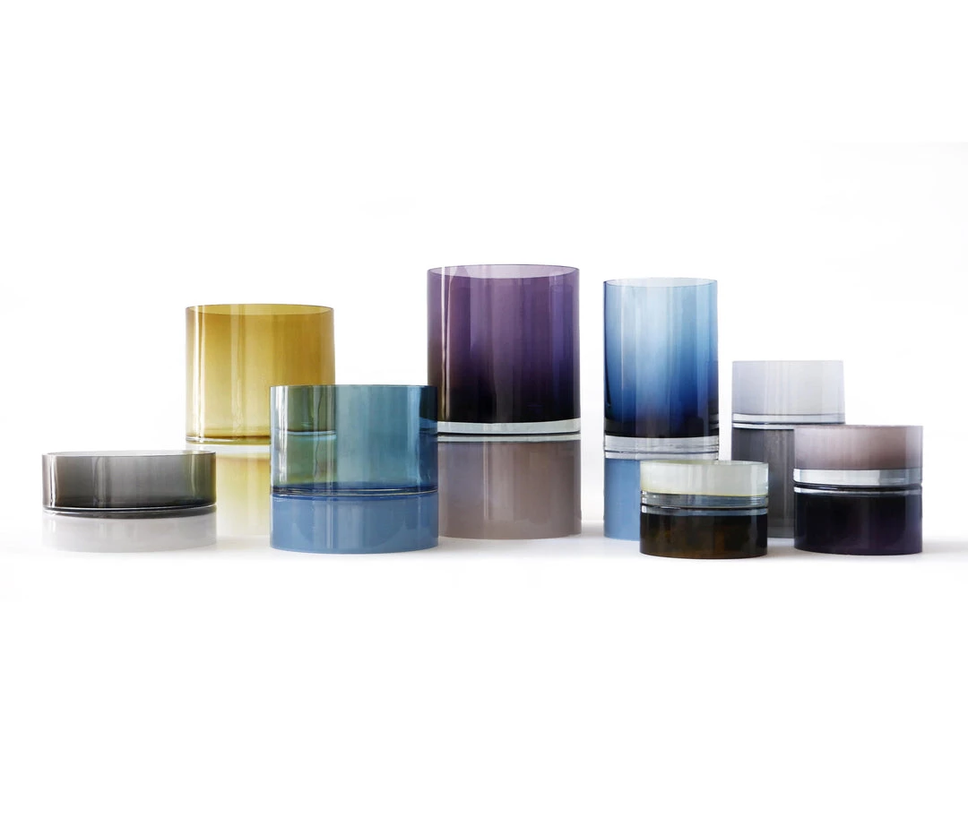 Trendy Living Pair Vessel Smoke Palette Bowls 2 Trendy Living Pair Vessel Smoke Palette Bowls