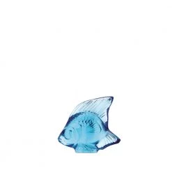 Trendyliving507 Lalique Fish Pale Blue