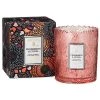Trendy Living Persimmon And Copal Box Scallop Candle