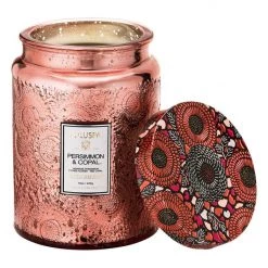 Trendyliving507 Persimmon And Copal Large Candle