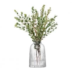 Trendy Living Pleat Vase Clear