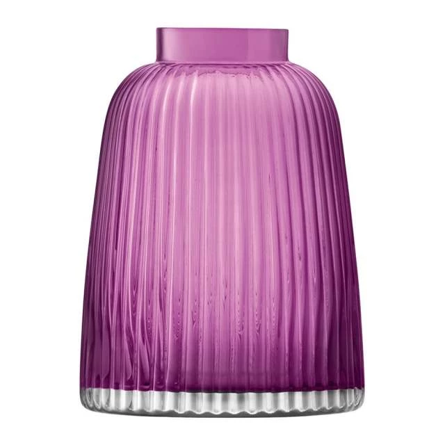 Trendy Living Pleat Vase Heather Floreros 1 Trendy Living Pleat Vase Heather Floreros