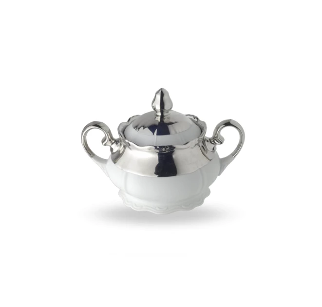 Trendy Living Silver Biscuit Sugar Bowl Juegos De Te Y Cafe. 1 Trendy Living Silver Biscuit Sugar Bowl Juegos De Te Y Cafe.