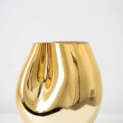 Trendy Living Seam Vessel Large Gold