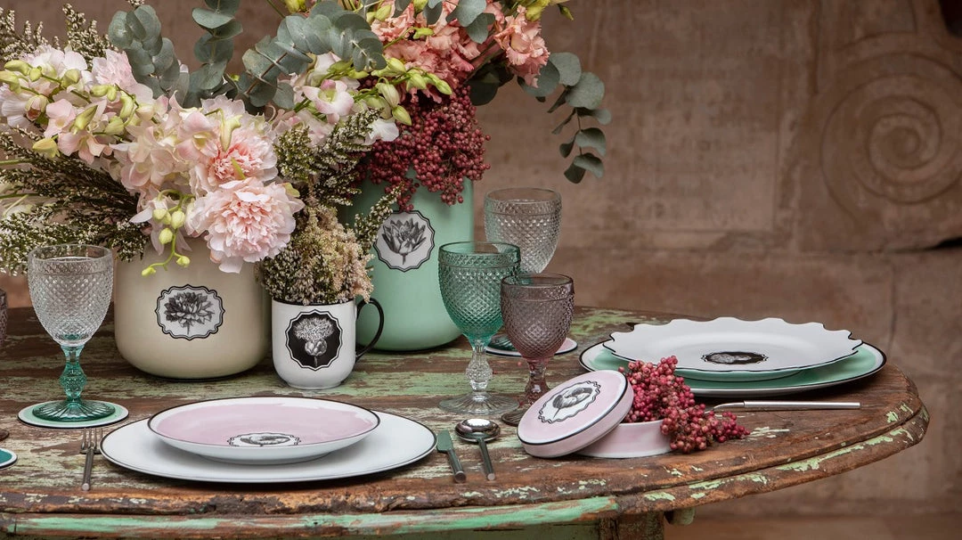 Trendy Living Vista Alegre Herbariae Salad Bowl Large 2 Trendy Living Vista Alegre Herbariae Salad Bowl Large