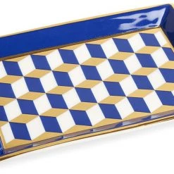 Trendy Living Jonathan Adler Versailles Rectangle Mini Tray
