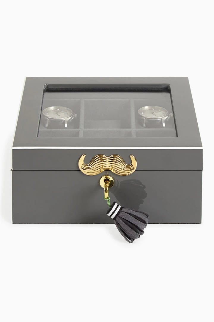 Trendy Living Watch Box Grey Jonathan Adler 2 Trendy Living Watch Box Grey Jonathan Adler