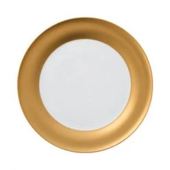 Trendy Living Piezas De Servir Ballet Parisien Gold Service Plate