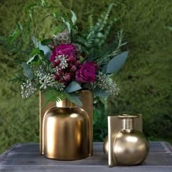 Trendy Living Floreros Zac Bud Vase Medium Gold