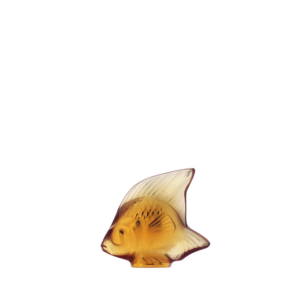 Trendy Living Lalique Fish Amber 1 Trendy Living Lalique Fish Amber