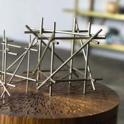 Trendy Living Accesorios Scaffold Square Sculpture