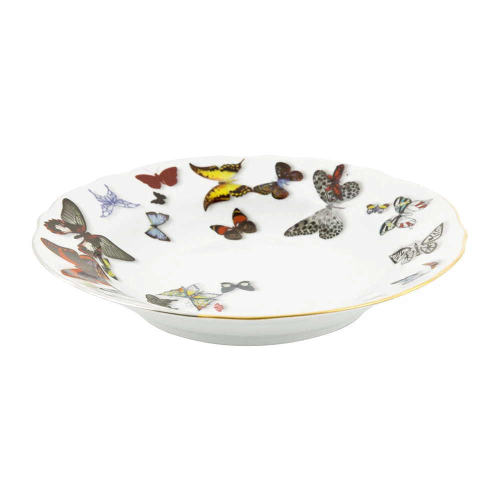 Trendy Living Butterfly Parade Soup Plate 2 Trendy Living Butterfly Parade Soup Plate