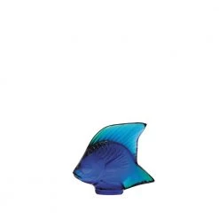 Trendy Living Fish Cobalt Blue Lalique