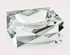 Trendy Living Bowls Crystal Bowl Diamond