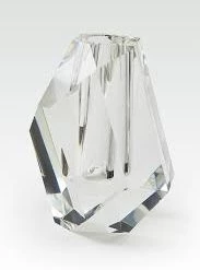 Trendy Living Crystal Vase Rock Small